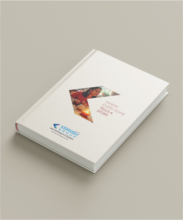 Real estate company profile design by Zurich Graphics