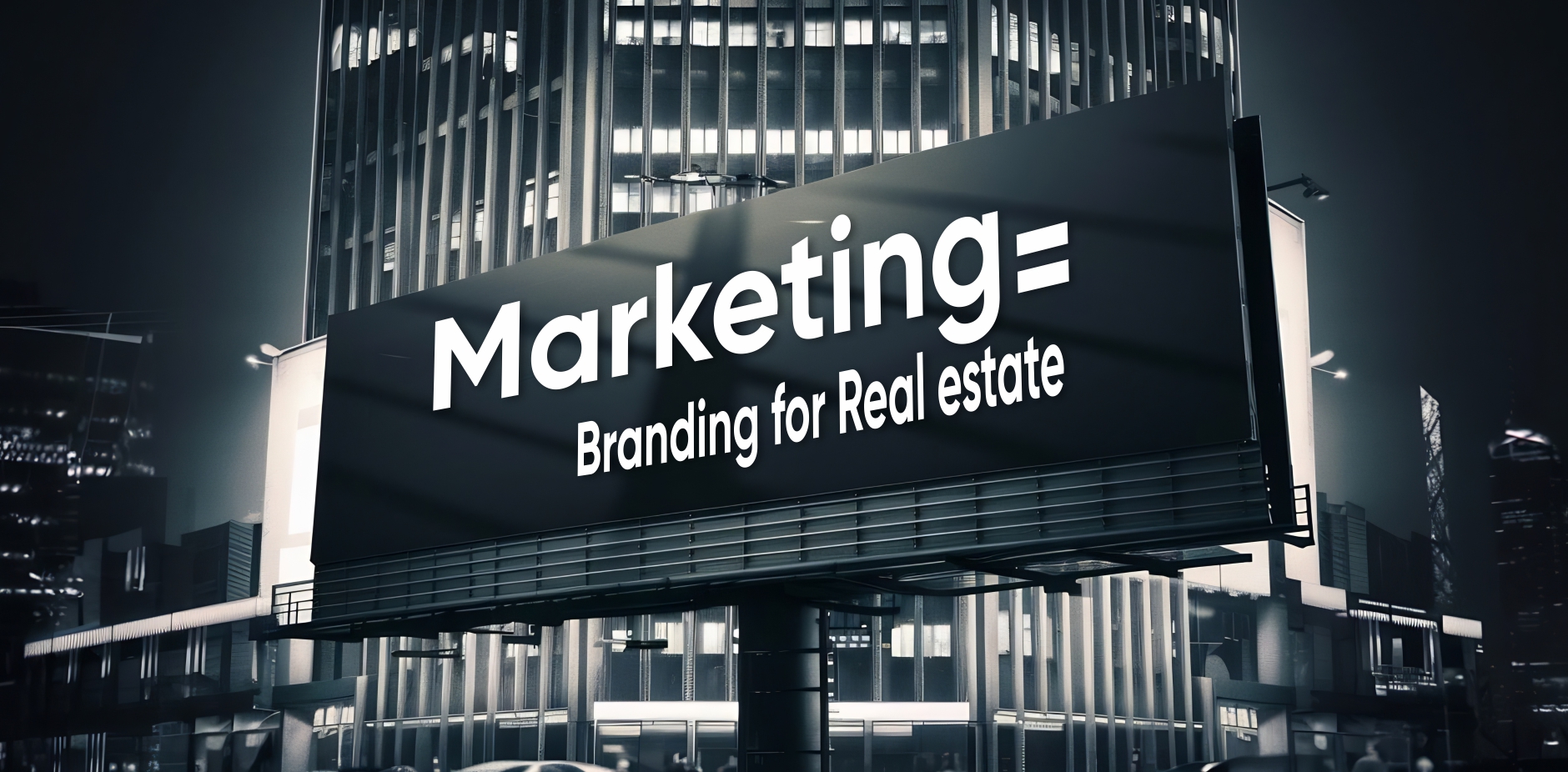 Real estate brand identity and campaign work by Zurich Graphics